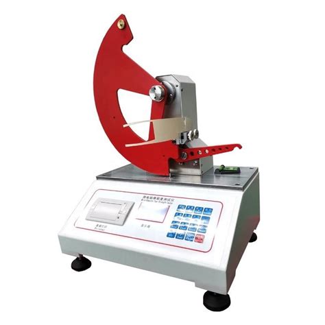 tear strength test machine|pendulum tear tester.